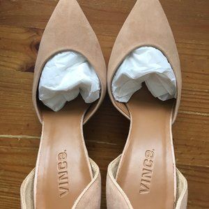 Vince suede Celeste d'Orsay pump size 6.5